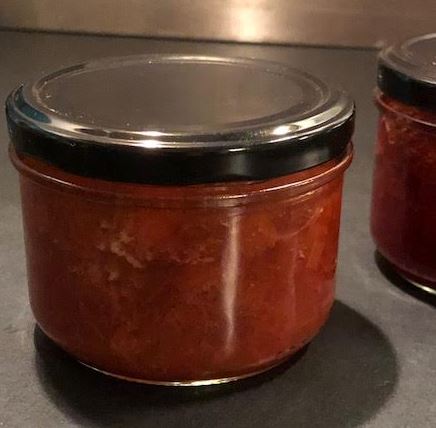 Confiture de fraises-rhubarbe (260 ml)